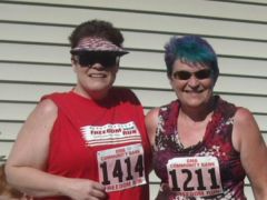 7/2010 70 lbs lost & finish 5K in DeForest Wis while on vacation