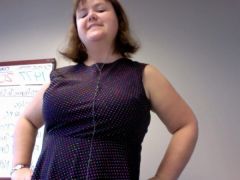 My new dress - a size 16 - not the best picture but I'm loving the dress.