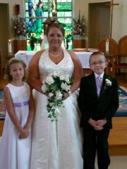Me and the Flower Girl and Ring Bearer