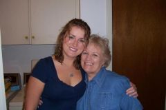 My daughter Kasey and me 7/5/08
(147lbs)