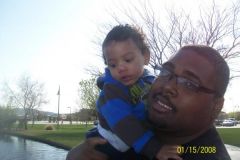 Jaylon and I at Anthem park