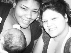 Kendra and I and her baby Zack...hopefully she will be doing this journey with me :]]