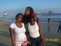 me and fam in huntington beach