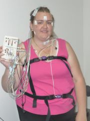 April 2010.  Sleep test.
278 lbs