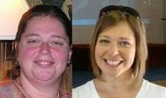 Can we say EW to the before picture?!? EW! 2003 vs. 2010 280-290 lbs vs. 233 lbs