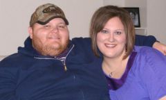 Pictures of my Fiance and Me Along Our Weightloss Journey...