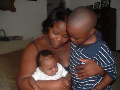 Me, Kyle and baby Madison