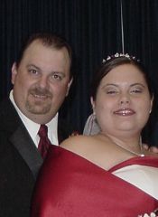 Our wedding, before surgery for both of us