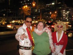 Me in vegas n honey moon- April 2008