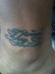 left ankle