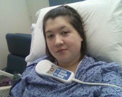 in the hospital after my surgery