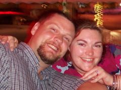 Scott and I at our honeymoon in St. Maarten