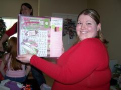 Christmas 2007...ok so I can be the new Mrs. Clause if I just dye my hair white and put on some glasses!