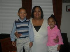Me and the kids! The reason I had the surgery (other than wanting to be hott again)