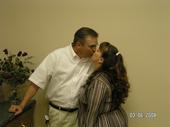 Our last kiss before we were married