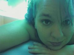 Feeling just a tad bit frisky, a pic of myself in the tanning bed