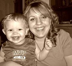 Me and my son in August of 2006