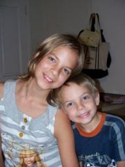 My beautiful children Alyssa and Nicholas.