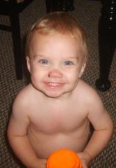 Hayden, my blue eyed baby