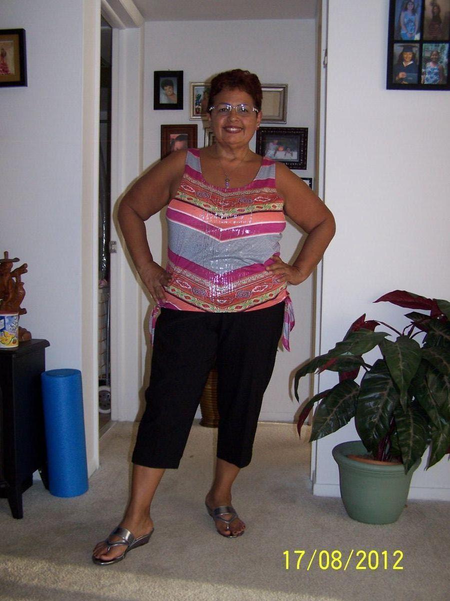aug 2012 about 1/2 way point. 40 lbs down