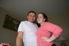 husband and I after :)