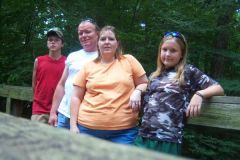 Me and my family - August 2008 (214 lbs)