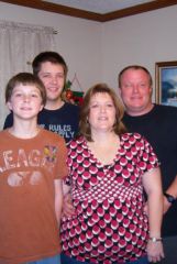 Family and me (212 lbs) December 2007