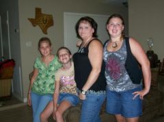 Me and my girls August 2008