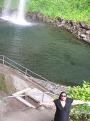 Alone in in the falls .... Camiguin Island Philippines