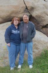 March 2008 - My husband and I in Three Rivers, CA