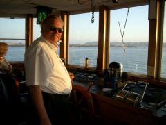 At the Helm on San Diego Bay (Before the Band)