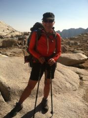 On Top of The World! Mt Whitney summit, 9-6-13