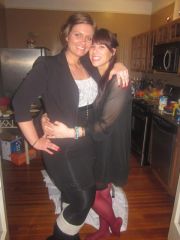 My BFF and me on New Years Eve