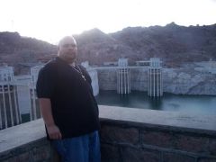 Gerry at Hoover Dam