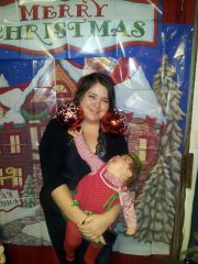 2011 Christmas with my Princess (8 months old)