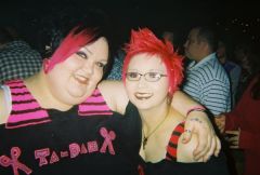 Me and my sister in law at a concert