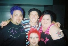 Brian...Jake...Janie and Me after the concert