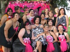 Me and the girls at my wedding
