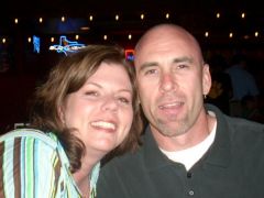 Me and my husband several months prior to the surgery