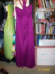 last year's homecoming dress, size 20