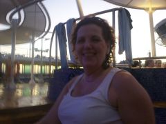 Me at Poolside on Cruise Ship...