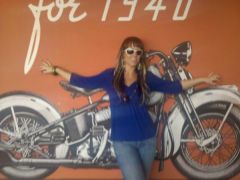 At the Harley Store...
