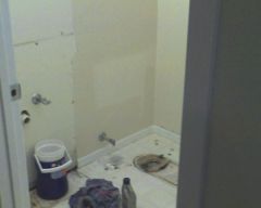 During the remodeling