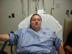 Getting ready to go into sugery!! I am down to 270 lbs