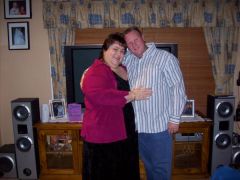 Pre Op Me and Hubby I have gained back 23kgs   50.6lbs