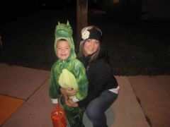 mommy and her dinosaur