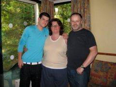 Me hubby and eldest lewis.