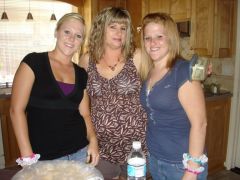 My sister, my mom, and me