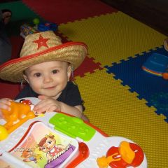 My son Cameron at 8 months or so