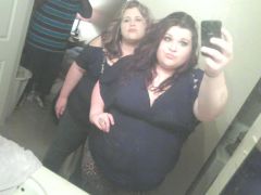 me and my daughter gettin ready to party Oct. 2012